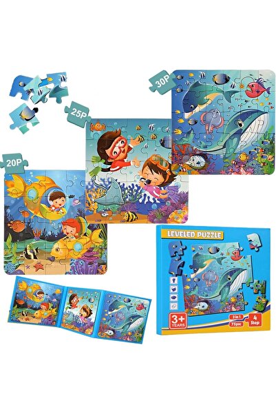 X SPRING Ocean Puzzle Magnetic Jigsaw for Kids