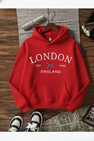 Mayer Butik Unisex Men/Women London Colorful Custom Printed Cotton Oversized ...