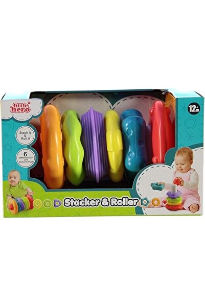 Generic لعبة التكديس والتدحرج من ليتل هيرو - ألوان متعددة