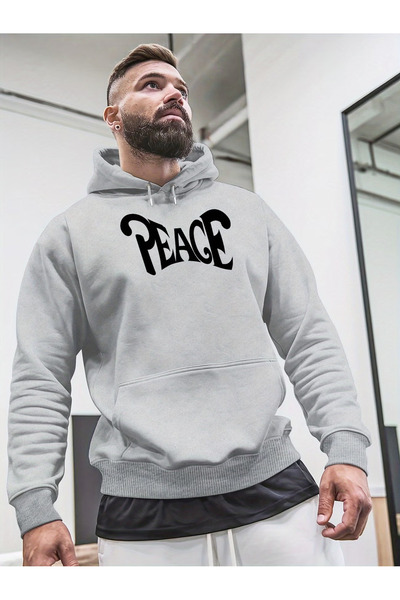 Sweet Cotton Unisex Men/Women Peace Colorful Custom Printed Cotton Oversized ...