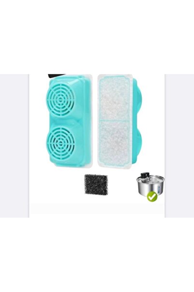 PO فلاتر لنافورة مياه للقطط والحيوانات الأليفة. عدد 1 فلتر