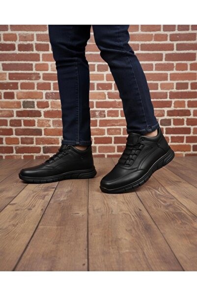 Taşpınar Ayakkabı Goldbrand %100 Hakiki Deri Erkek Kışlık Kauçuk Kaymaz Rahat...
