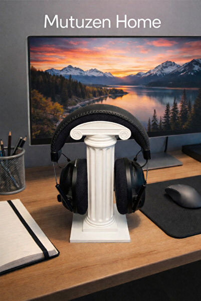 Mutuzen Home Sütun Temalı Kulaklık Standı