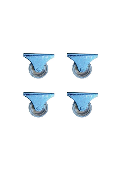 Epilons Furç Sabit Teker - 32mm - Transparent Hks236 - 4 Pieces Zenvia-Tg4356