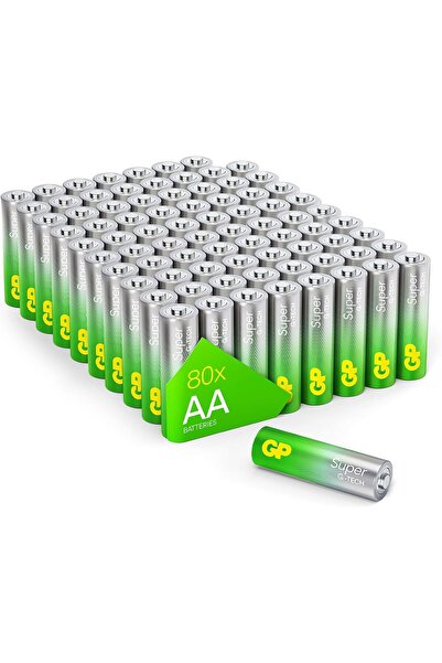 GP بطاريات قلوية فائقة AA 1.5 فولت، مثالية لتشغيل الأجهزة اليومية، من إنتاج ش...