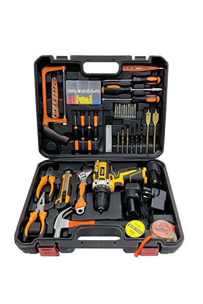 ROXON 59 Piece 12V Cordless Impact Drill Set