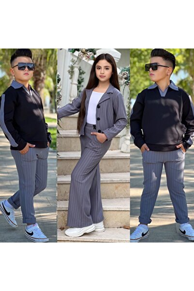 KOKOŞ BEBEK Σετ ομοιόμορφων ρούχων για τα Χριστούγεννα – Κοριτσίστικο και αγο...