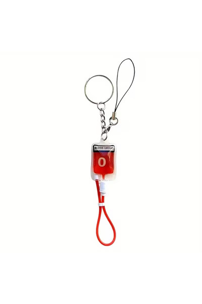 Innovate Store Ομάδα αίματος Μπρελόκ Αξεσουάρ σακούλας αίματος Μπρελόκ 0 Ομάδ...