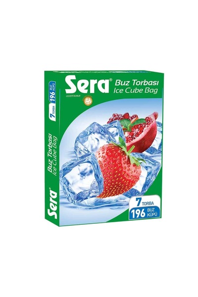 SERA 4 Pcs Ice Packs 7 Pieces 196 Cubes