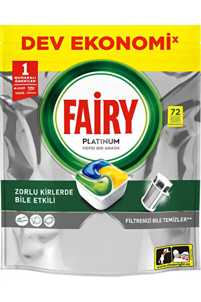 Fairy 4 ADET Platinum Kapsül 72 li