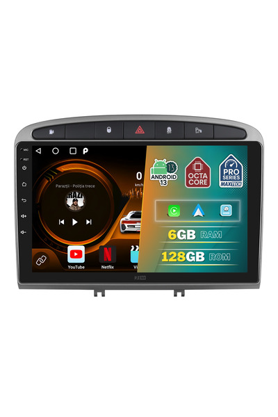 MaxTech Navigatie Peugeot 308/408 (2007-2015) dedicata, MaxTech® PRO SERIES, ...