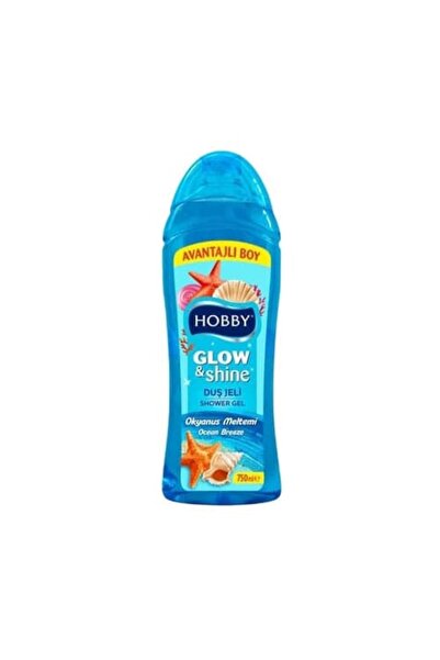 Hobby 2 قطعة جل استحمام جلو آند شاين أوشن 750 مل