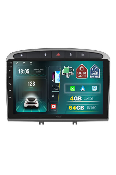 MaxTech Navigatie Peugeot 308/408 (2007-2015) dedicata, MaxTech® PRO SERIES, ...