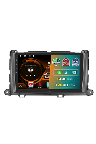 MaxTech Navigatie Toyota Sienna 2011-2013 dedicata, MaxTech® PRO SERIES, 6 GB...