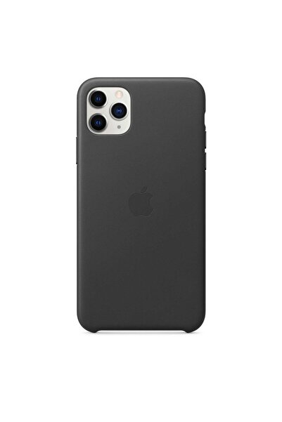Apple Genuine Leather Case for iPhone 11 Pro Max, Black - MX0E2ZM/A, Original...