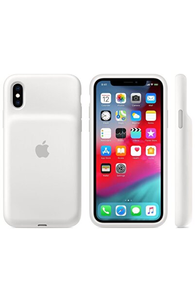 Apple Husa Smart Battery pt. iPhone XS & X, White - MRXL2ZM/A, Incarcare Wire...