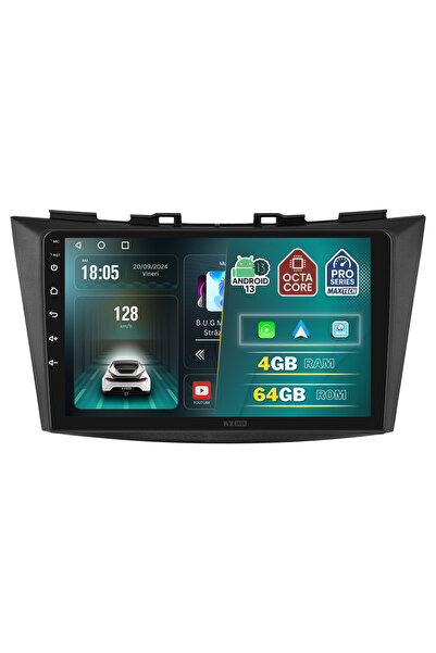 MaxTech Navigatie Suzuki Swift 2010-2016 dedicata, MaxTech® PRO SERIES, 4 GB ...