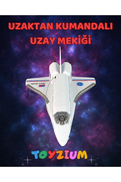 Shem Uzaktan Kumandalı Işıklı Uzay Mekiği – RC 2 Fonksiyonlu Oyuncak Araç