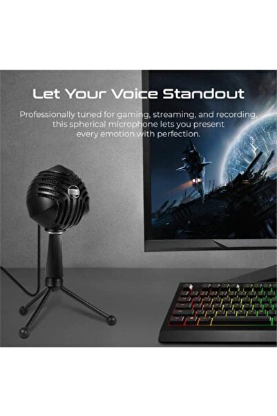 VERTUX Sphere High Sensitivity Professional Digital Recording Micro Phone - B...