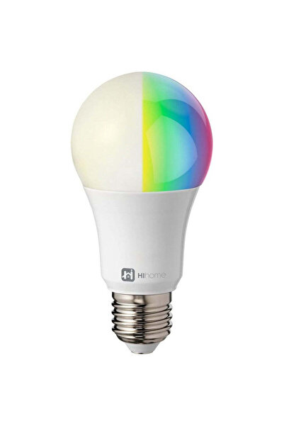 hihome Bec Smart E27 RGB & White - 10W, 800/300 lm, 2700K-16 mil. culori, Reg...