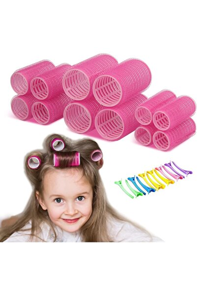 X SPRING بكرات الشعر ذاتية التثبيت