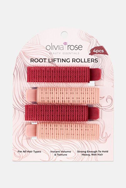 Olivia Rose 4 Pcs Root Lifting Rollers, Multicolor