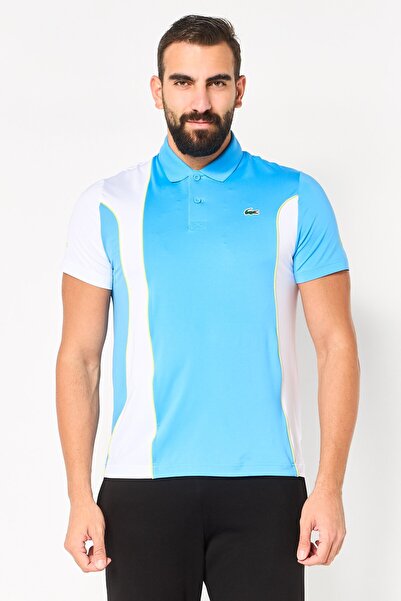 Lacoste Men Sportswear Fit Short Sleeve Novak Djokovic Tennis Polo Shirt, Mul...