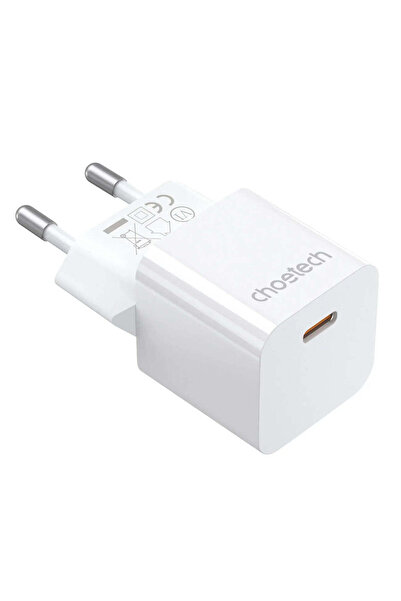 CHOETECH Incarcator Priza PD5010-EU - 20 W, USB-C, Power Delivery 3.0