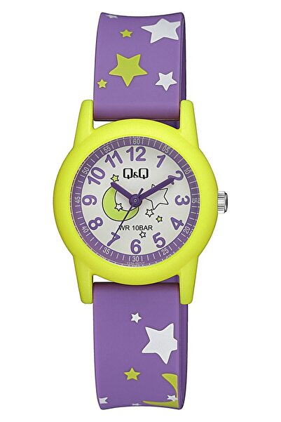Q&Q ساعة يد للأطفال من الجنسين طراز V22A-007VY