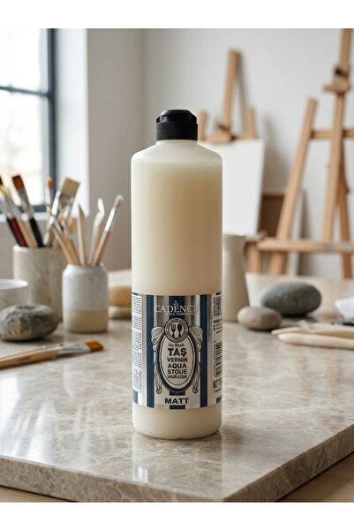 Cadence Taş Vernik Mat 750 ml Tüm Yüzeyler Kokusuz Su Bazlı Akrilik Vernik