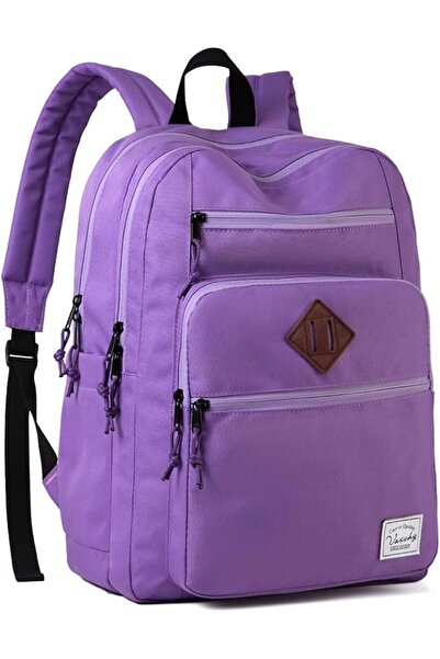 VASCHY School Backpack for Women, Unisex Bookbag Schoolbag Casual Daypack for...