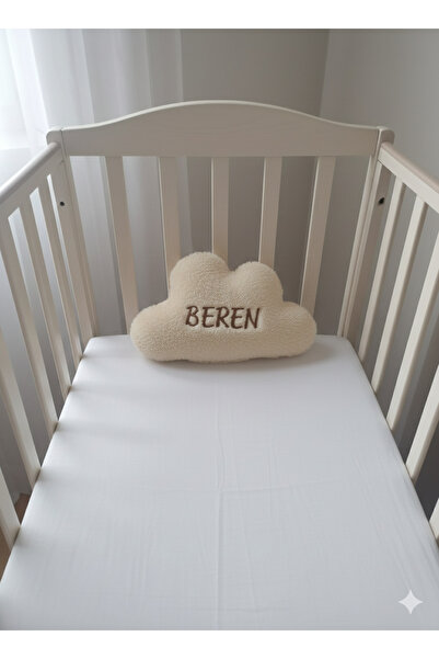 BeybiNest Welsoft Nakışlı Bulut Yastık Kişiselleştirilebilir Nakış desenli Be...