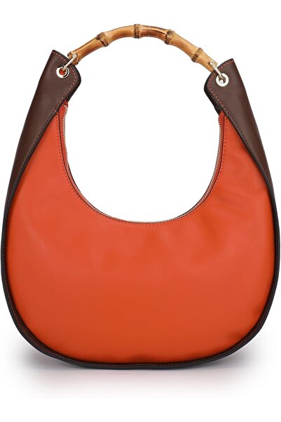 Generic Chic Orange Hobo Bag
