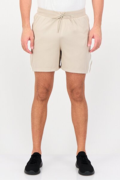 adidas Men Sportswear Fit 5 Inseam Basketball Shorts, Dark Beige