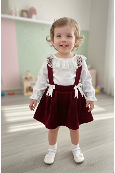 MİSS MİYA Kız çocuk Bodyli salopet Takım