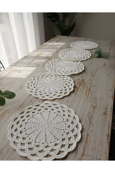 Bilge 6lı El Örgüsü Amerikan Servisi Supla