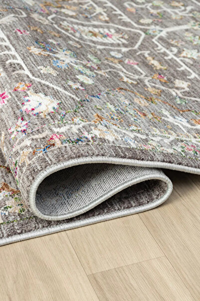 SEYRAN HALI ETNİK DESEN MONDE 803 MODERN DOKUSU KOLAY TEMİZLENEBİLİR