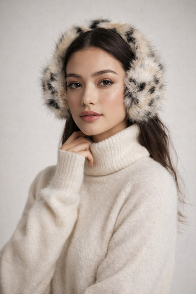 Katia&Bony Leopard Patterned Headphones Colorful