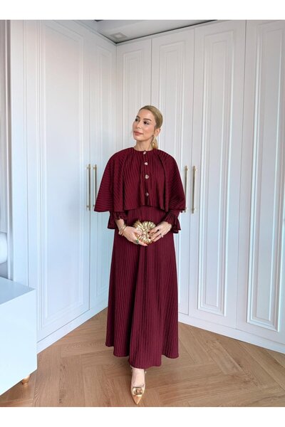 Butikkolik ADİLE Parlak Efektli Örme Triko Elbise