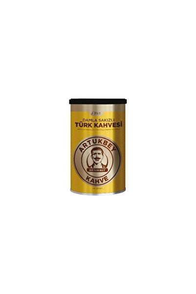ARTUKBEY Damlasakızlı Türk Kahvesi Teneke Kutu 250 gr