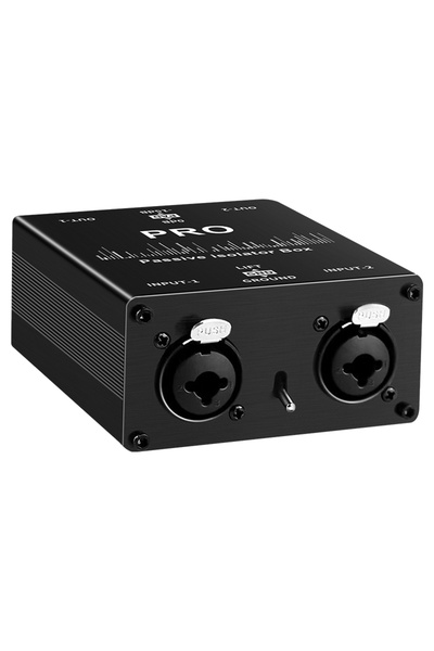 Choice as shown HTA003Q 2-Way Audio Isolator Current Eliminator XLR 6.5 Perma...