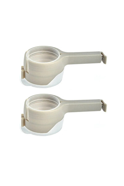 Choice3 Grey-2Pcs Bag Clips for Food Food Storage Sealing Clips with Pour Spo...