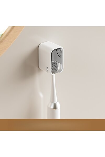 Choice China Gray Toothbrush Holder Flip-top Wall Mounted Toothbrush Rack Dus...