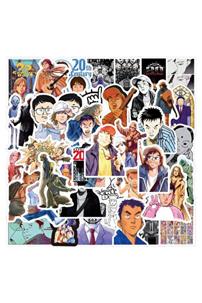 Choice Multicolor 50PCS 20Th Century Boys Cartoon Stickers DIY Stickers Scrap...