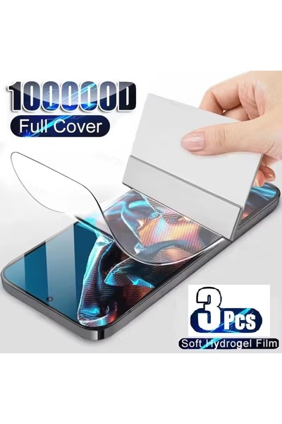 Choice10 3 قطع من واقي الشاشة الهيدروجيلي لهواتف Realme 14x، بما في ذلك V13 5...