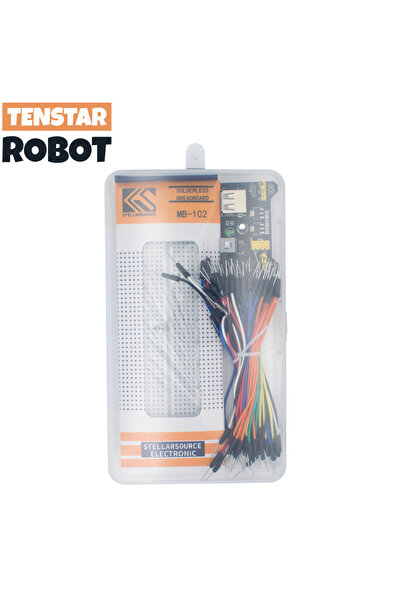 Choice 3.3V/5V MB102 Breadboard Power Nodule+MB-102 830 Points Solderless Pro...