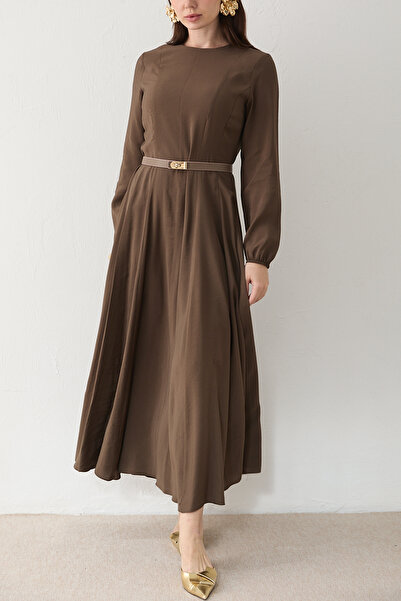 Melike Tatar Rochie modal cu curea 32-2609