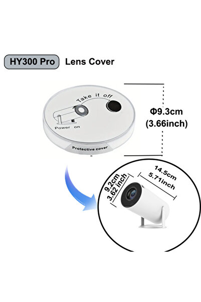 Choice HY300 PRO cover HY300 projector lens protection Cover Avoid dust Prote...