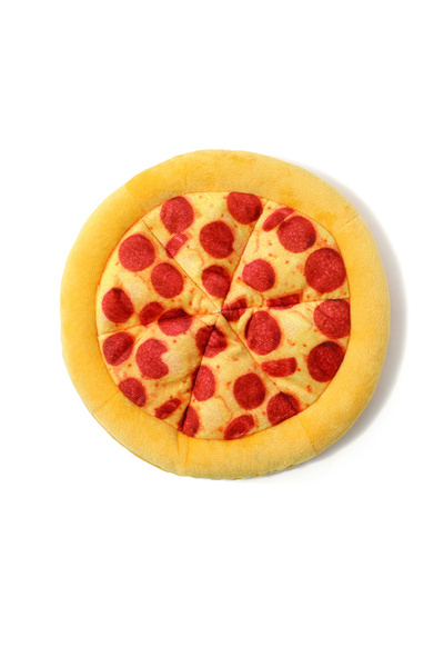 Choice لعبة بيتزا للكلاب، مصنوعة من القطيفة، على شكل بيتزا، تصدر صوت صرير، من...