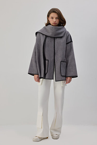 Touché Privé Shal Collar Coffee Jacket